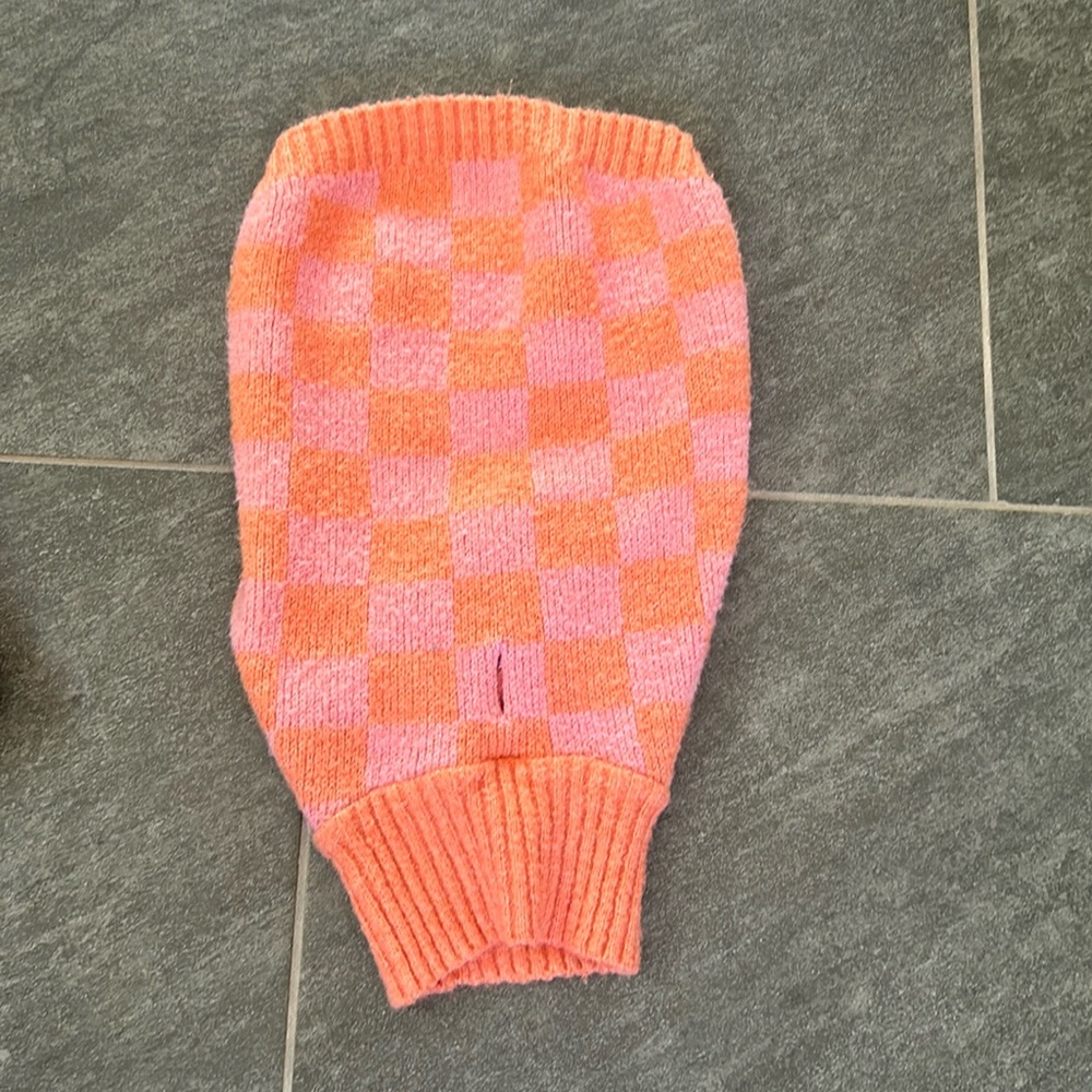 Size small dog sweater